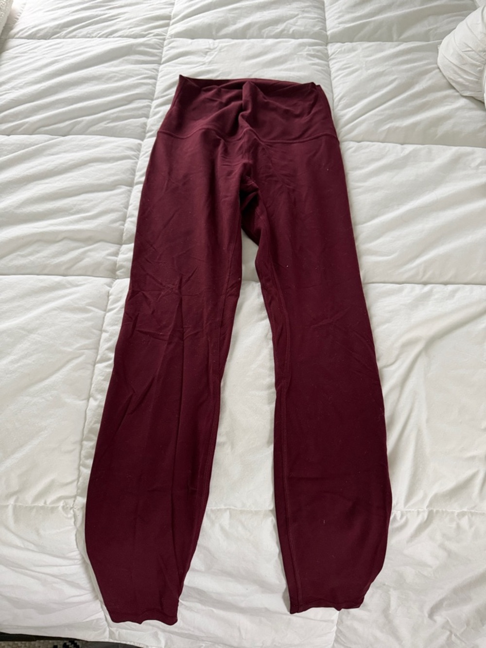 lululemon athletica Burgundy High-Rise Leggings
